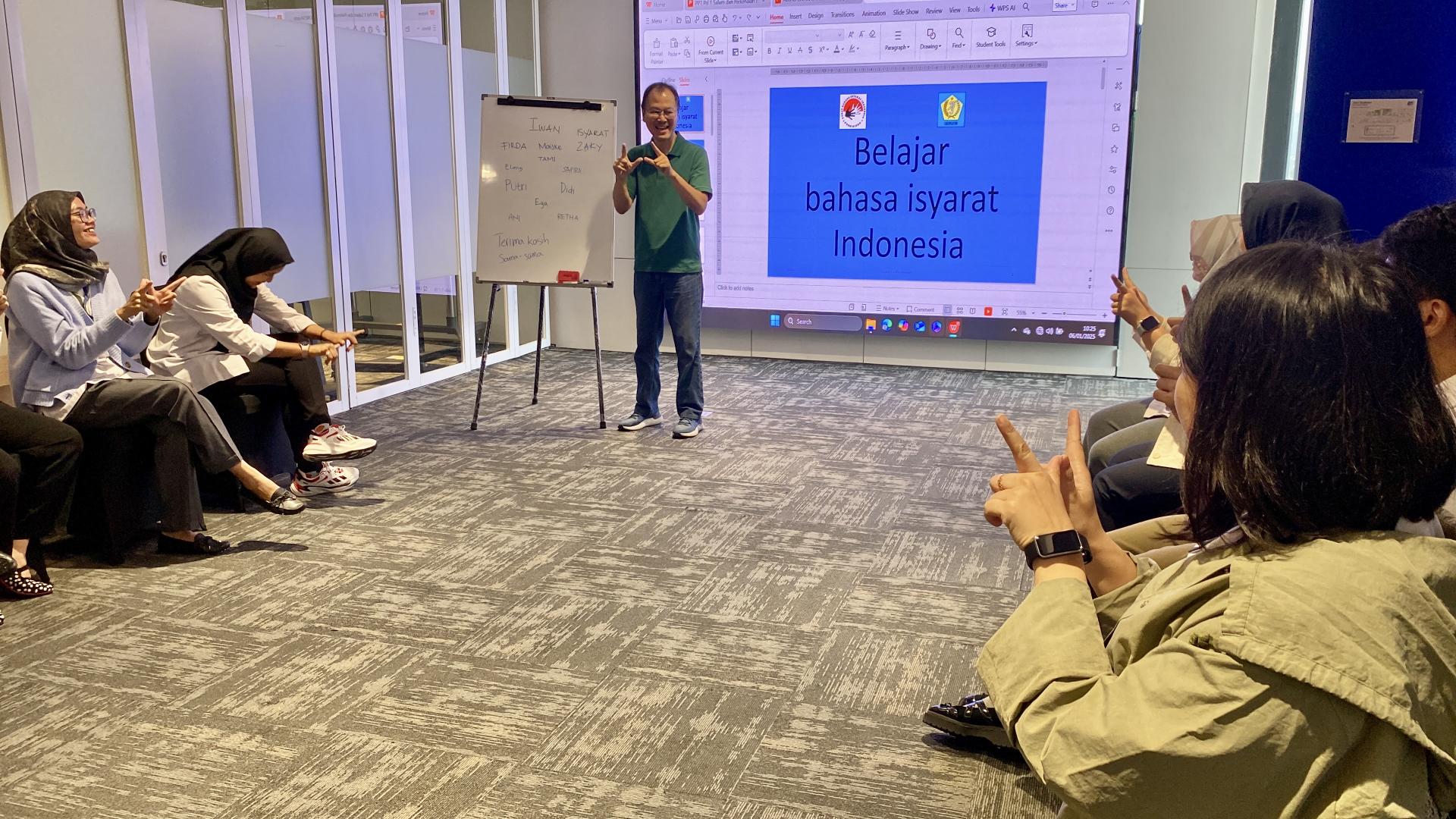 bahasa isyarat